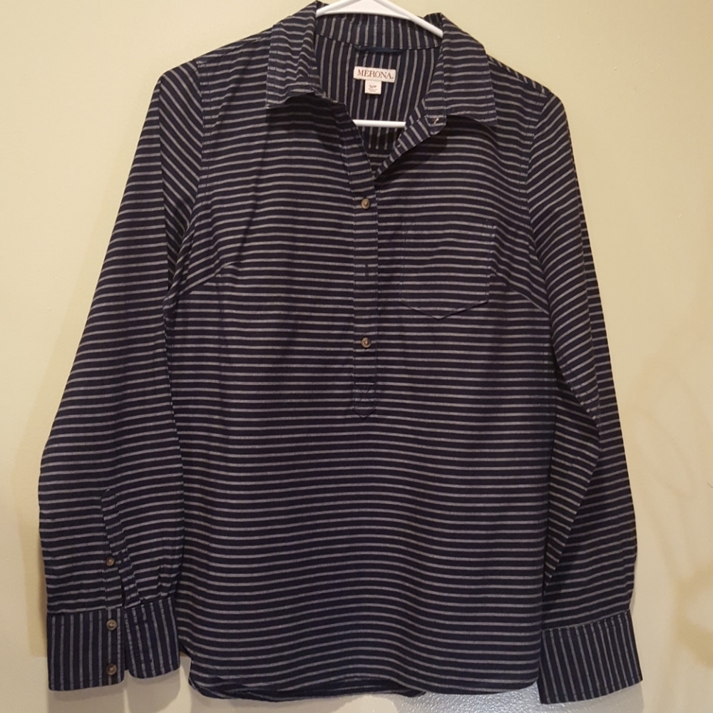 Merona Striped Long Sleeves